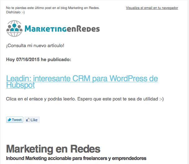 email marketing efectivo